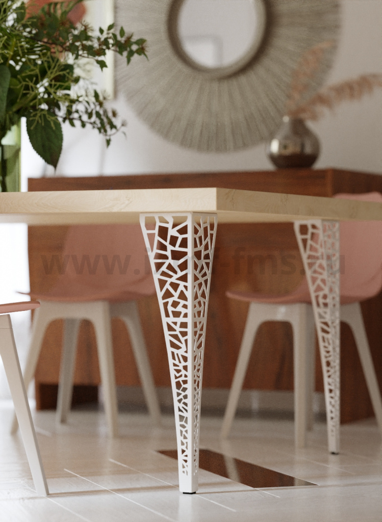 Опора Ажур-720 белая.jpg