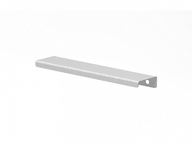 Ручка торцевая FLAT 160(188) белая муар