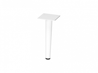 Опора конусная ф20х150 прямая белая