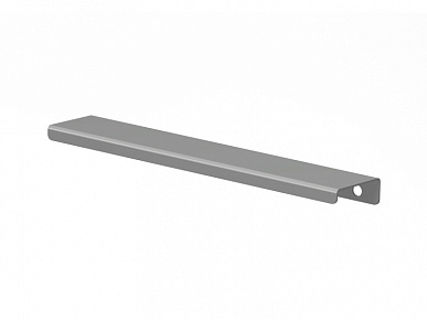 Ручка торцевая FLAT 192(220) серая