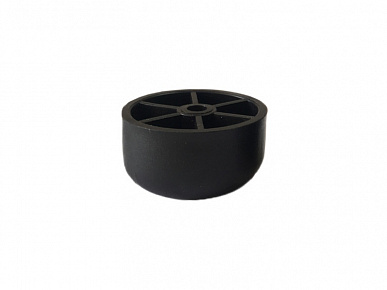 Опора мебельная стационарная h25 под шуруп