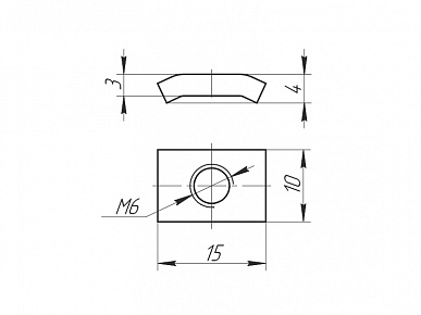 Гайка сегментная стяжки 2.2Б 