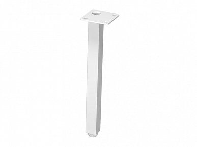 Опора 20х20х230 регулируемая белая