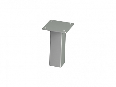 Опора 30х30х100 хром матовый