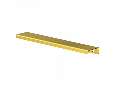 Ручка торцевая FLAT 192(220) золото