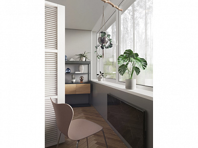 Консоль складная с фиксатором черная