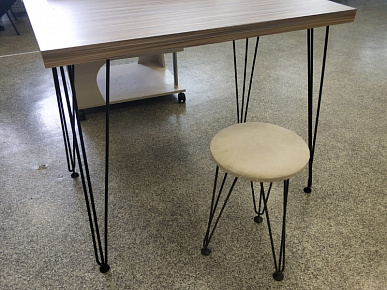 LOFT Опора стола Н-715 RAL, бежевая