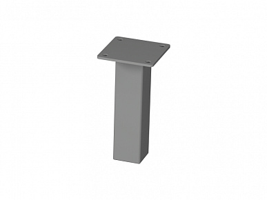 Опора 30х30х120 серая