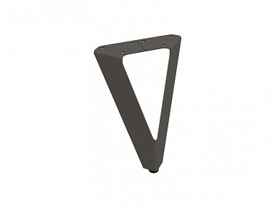 Опора "Дельта" 150 в сборе графит