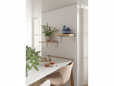 Консоль складная с фиксатором черная