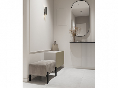 Опора Дуэт ф25х150 серая