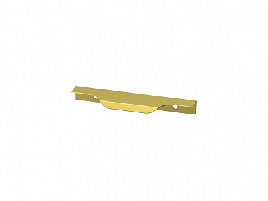 Ручка торцевая FLAT PRO 96(146) золото