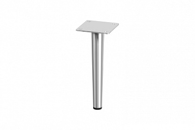 Опора конусная ф20х150 прямая хром матовый