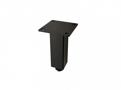 Опора 30х30х100 регулируемая черная