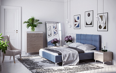 Опора "Альфа" 150 в сборе графит