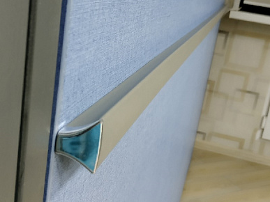 Заглушка ручки покр. под алюминий