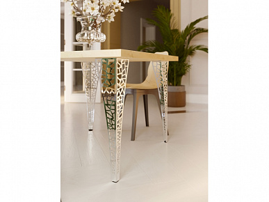 Опора Ажур-720 хром матовый