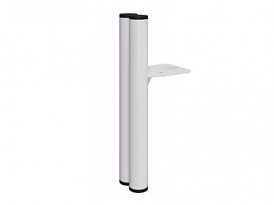 Опора Дуэт ф25х150 белая
