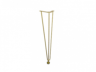 LOFT Опора стола Н-620, золото