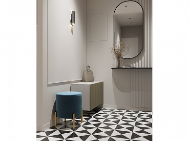 Опора Соло ф25х150 серая