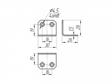 Уголок малый