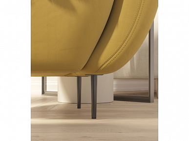 Опора конусная ф20х150 прямая хром матовый