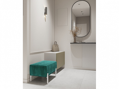 Опора Дуэт ф19х150 черная