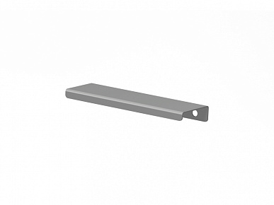 Ручка торцевая FLAT 128(156) серая