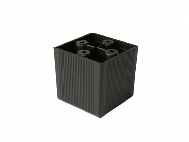 Опора мебельная Акант черная