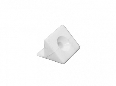 Уголок крепления задней стенки (Снежно-белый)