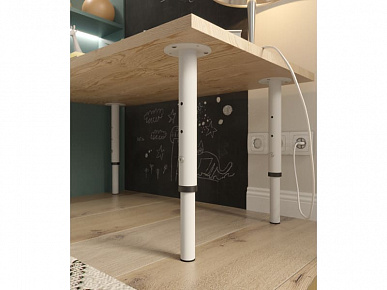 Опора телескопическая 340-460 серая