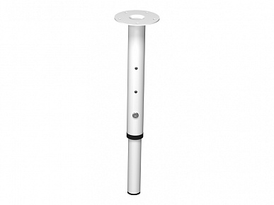 Опора телескопическая 340-460 белая