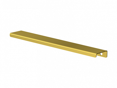 Ручка торцевая FLAT 448(496) золото