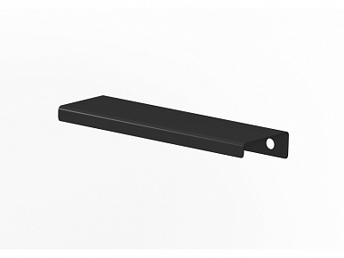Ручка торцевая FLAT 128(156) черная